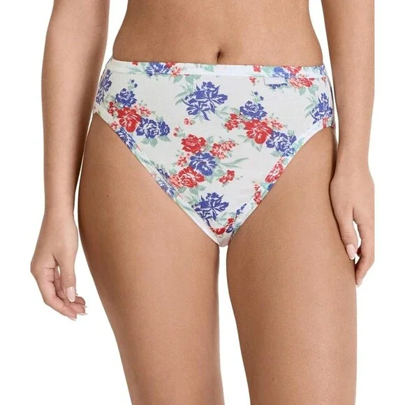 NEW 3 Jockey Elance Cotton Comfort French Cut Briefs Size 7 Style 1487/105 - Picture 2 of 7